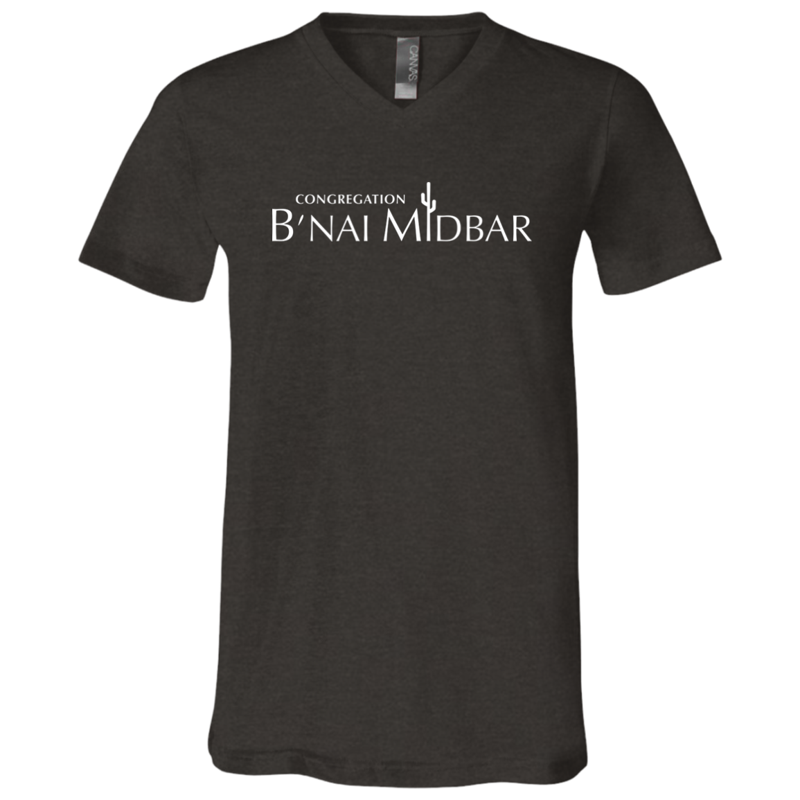 B'nai Midbar 3005 Unisex Jersey SS V-Neck T-Shirt