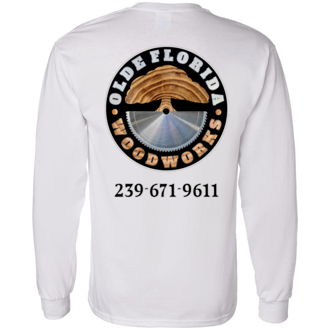 OLDE FLORIDA WOODWORKS G540 LS T-Shirt 5.3 oz.