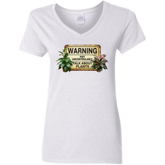 G500VL Ladies' 5.3 oz. V-Neck T-Shirt