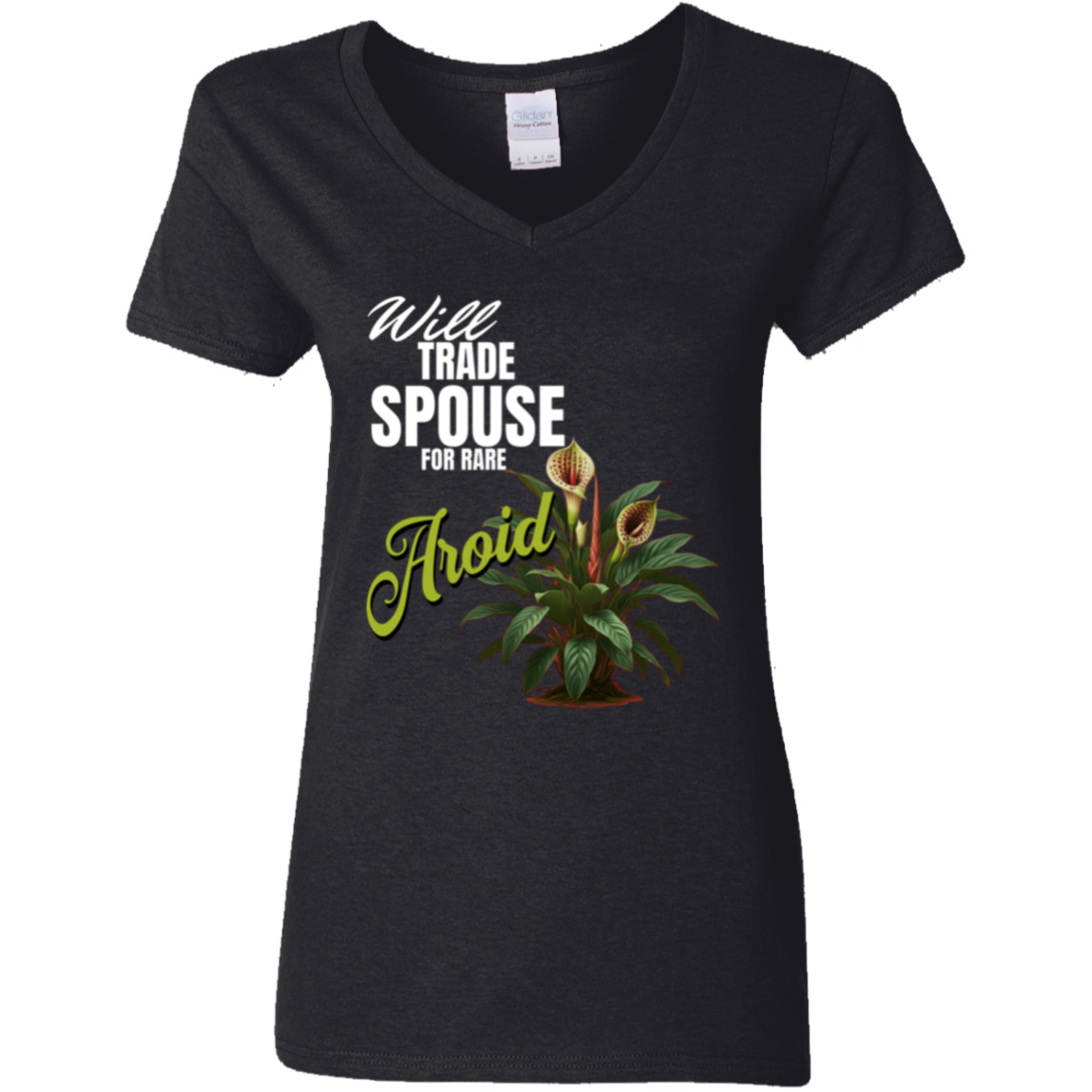 G500VL Ladies' 5.3 oz. V-Neck T-Shirt