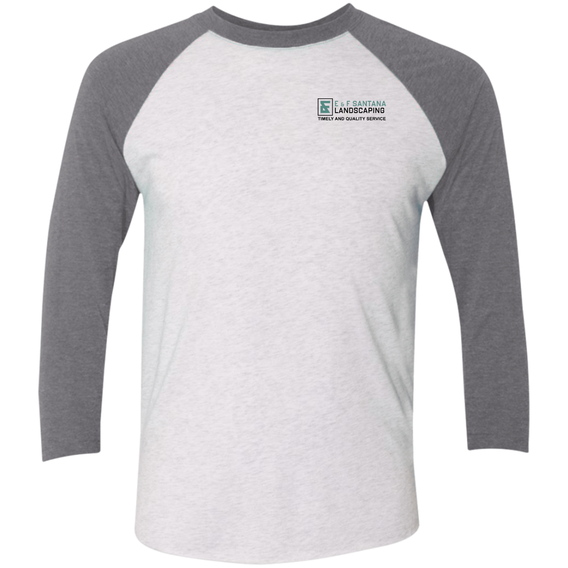 E&F Tri-Blend 3/4 Sleeve Raglan T-Shirt