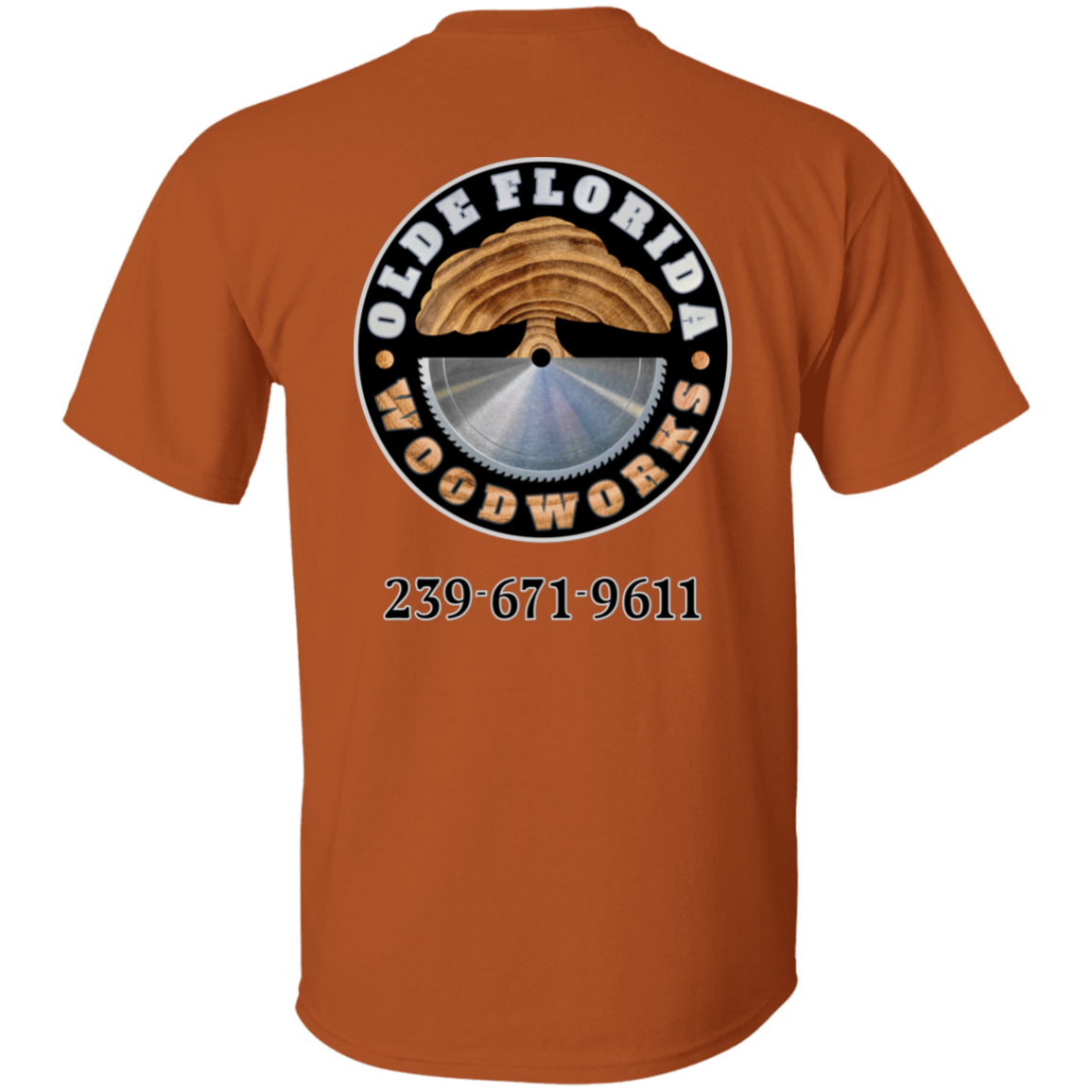 OLDE FLORIDA WOODWORKS G500 5.3 oz. T-Shirt
