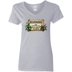 G500VL Ladies' 5.3 oz. V-Neck T-Shirt