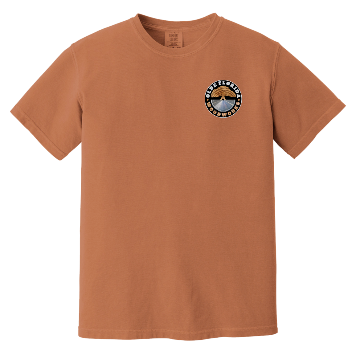 OLDE FLORIDA WOODWORKS CC1717 Heavyweight Garment-Dyed T-Shirt