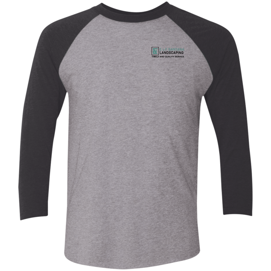 E&F Tri-Blend 3/4 Sleeve Raglan T-Shirt