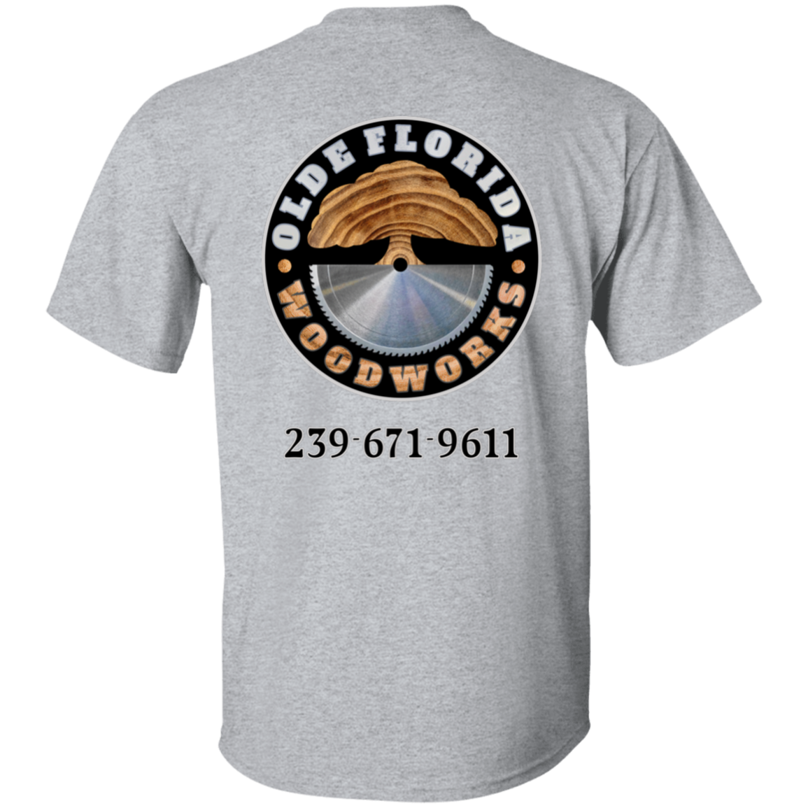 OLDE FLORIDA WOODWORKS G500 5.3 oz. T-Shirt