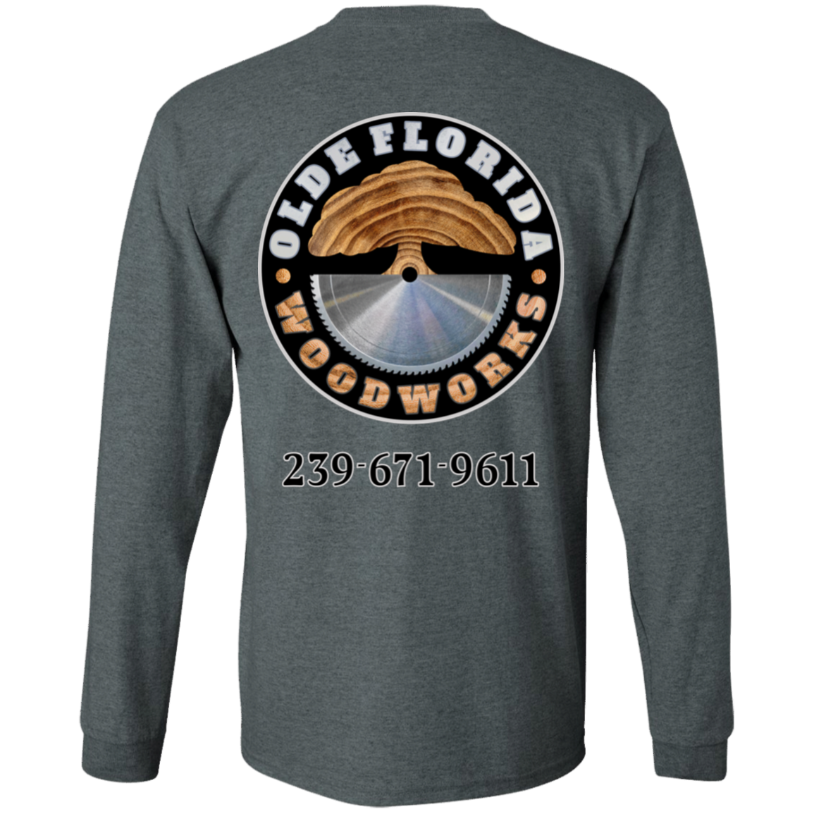 OLDE FLORIDA WOODWORKS G540 LS T-Shirt 5.3 oz.