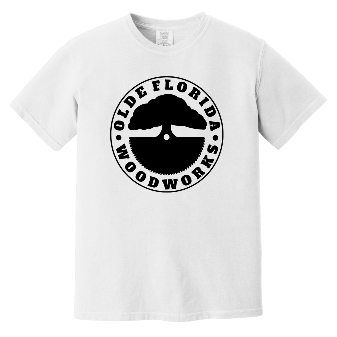 OLDE FLORIDA WOODWORKS CC1717 Heavyweight Garment-Dyed T-Shirt