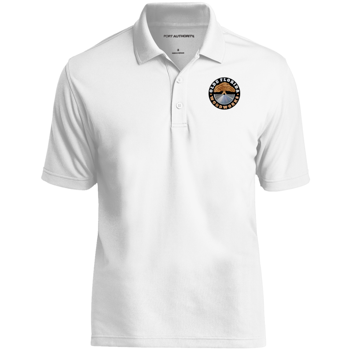 OLDE FLORIDA WOODWORKS K110 Dry Zone UV Micro-Mesh Polo
