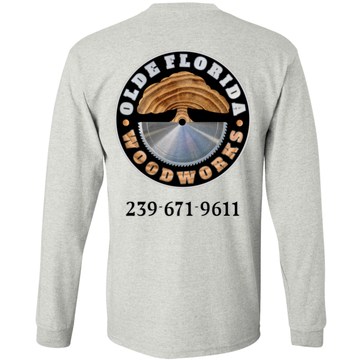 OLDE FLORIDA WOODWORKS G540 LS T-Shirt 5.3 oz.
