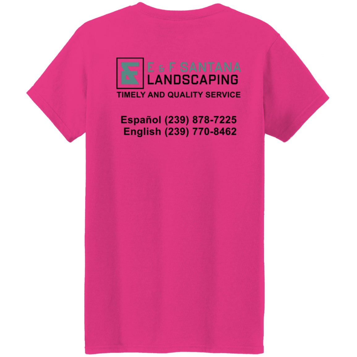 E&F Ladies' 5.3 oz. T-Shirt