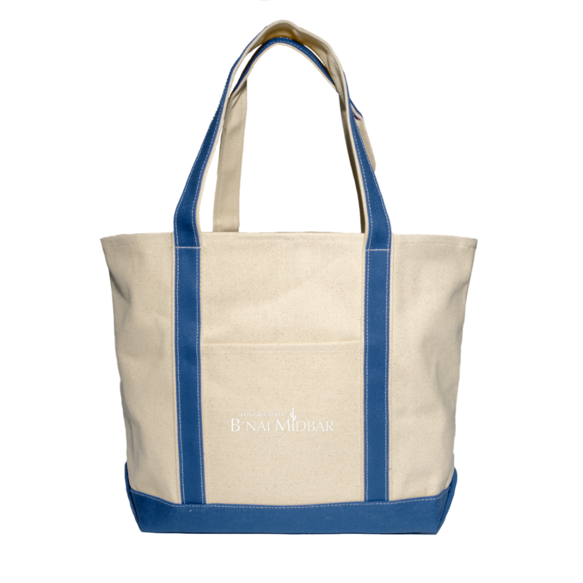 B'nai Midbar 8872 Liberty Bags XL Cotton Canvas Boat Tote