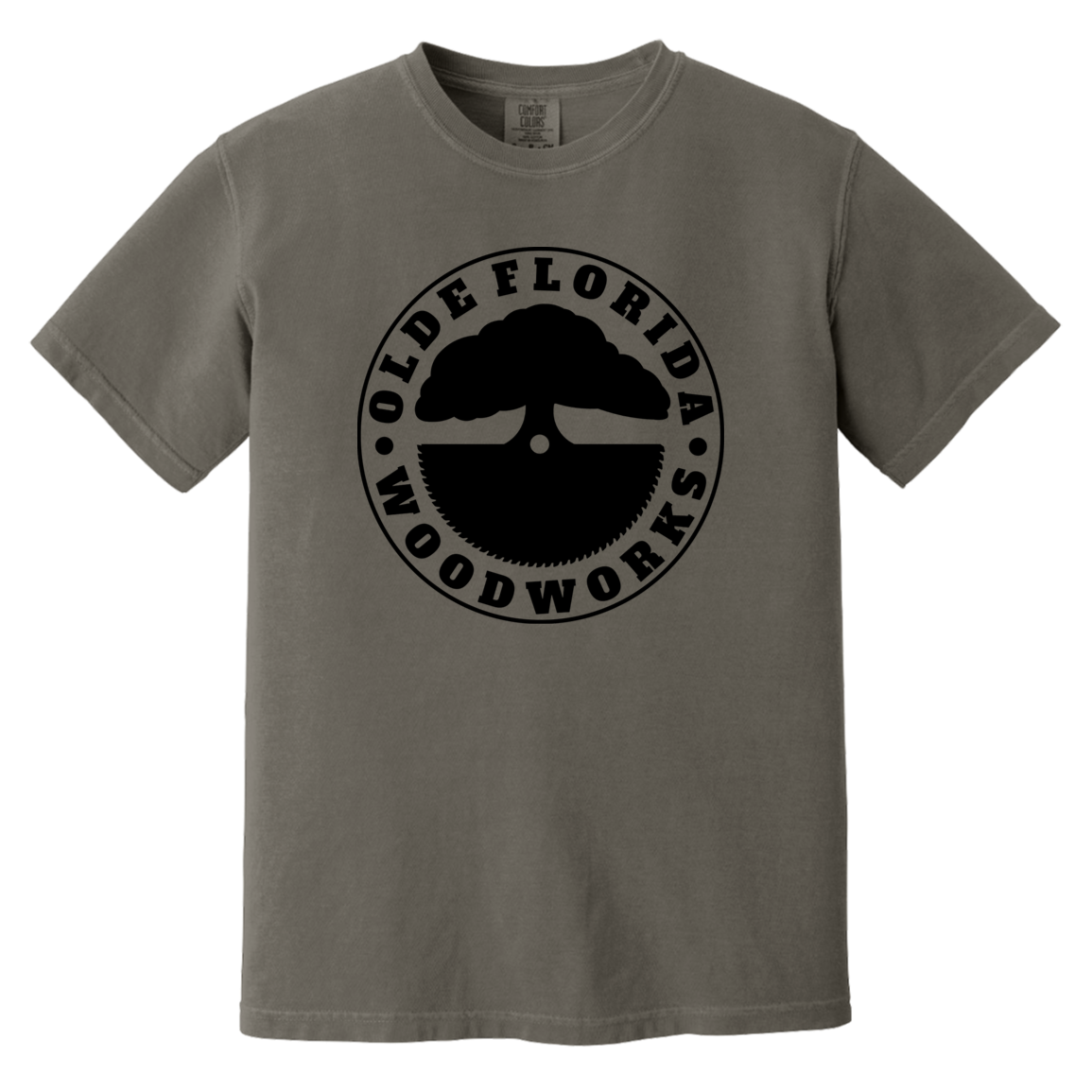 OLDE FLORIDA WOODWORKS CC1717 Heavyweight Garment-Dyed T-Shirt