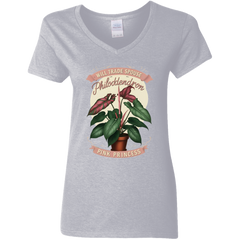 G500VL Ladies' 5.3 oz. V-Neck T-Shirt