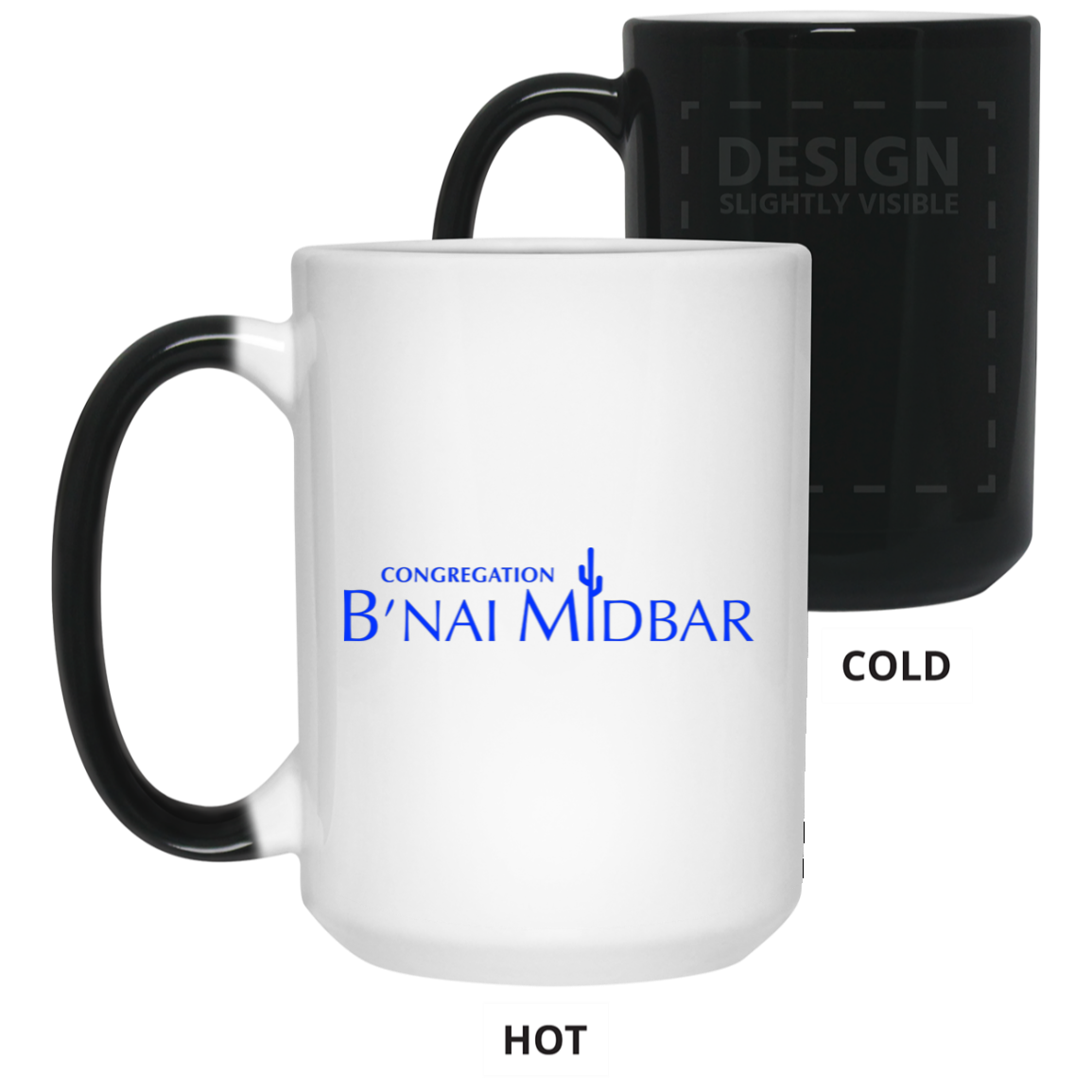 B'nai Midbar 21550 15oz Color Changing Mug