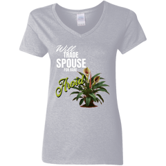 G500VL Ladies' 5.3 oz. V-Neck T-Shirt