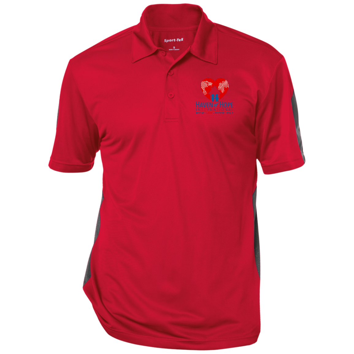 HOHI ST695 Performance Textured Three-Button Polo