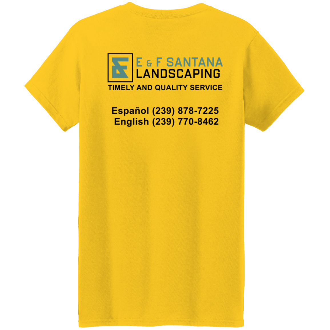 E&F Ladies' 5.3 oz. T-Shirt