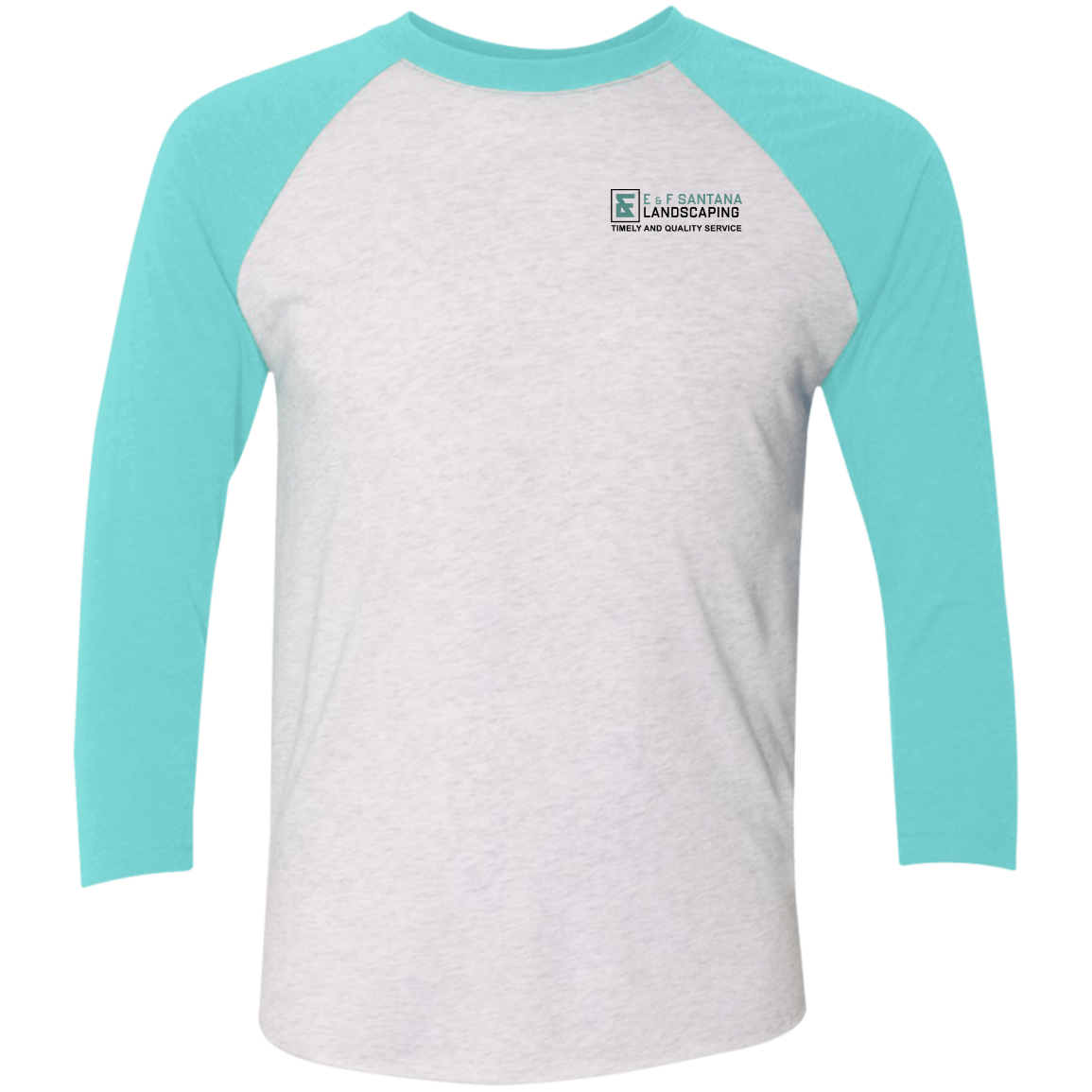 E&F Tri-Blend 3/4 Sleeve Raglan T-Shirt