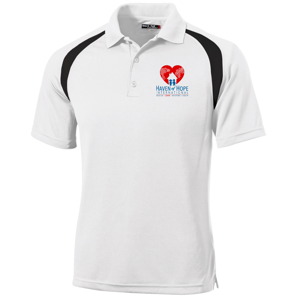 HOHI T476 Moisture-Wicking Tag-Free Golf Shirt