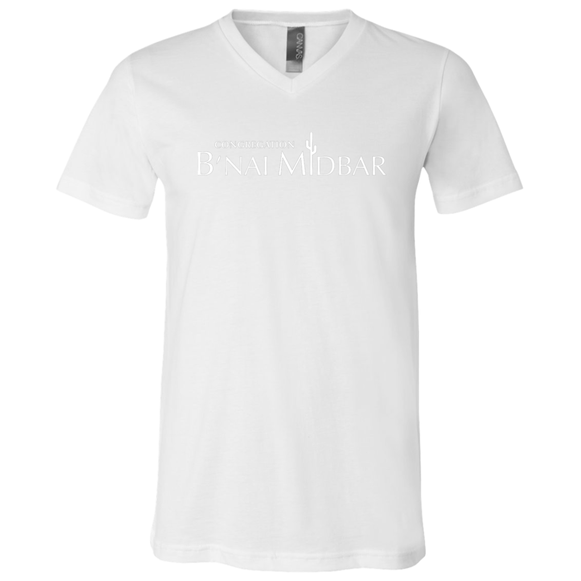 B'nai Midbar 3005 Unisex Jersey SS V-Neck T-Shirt