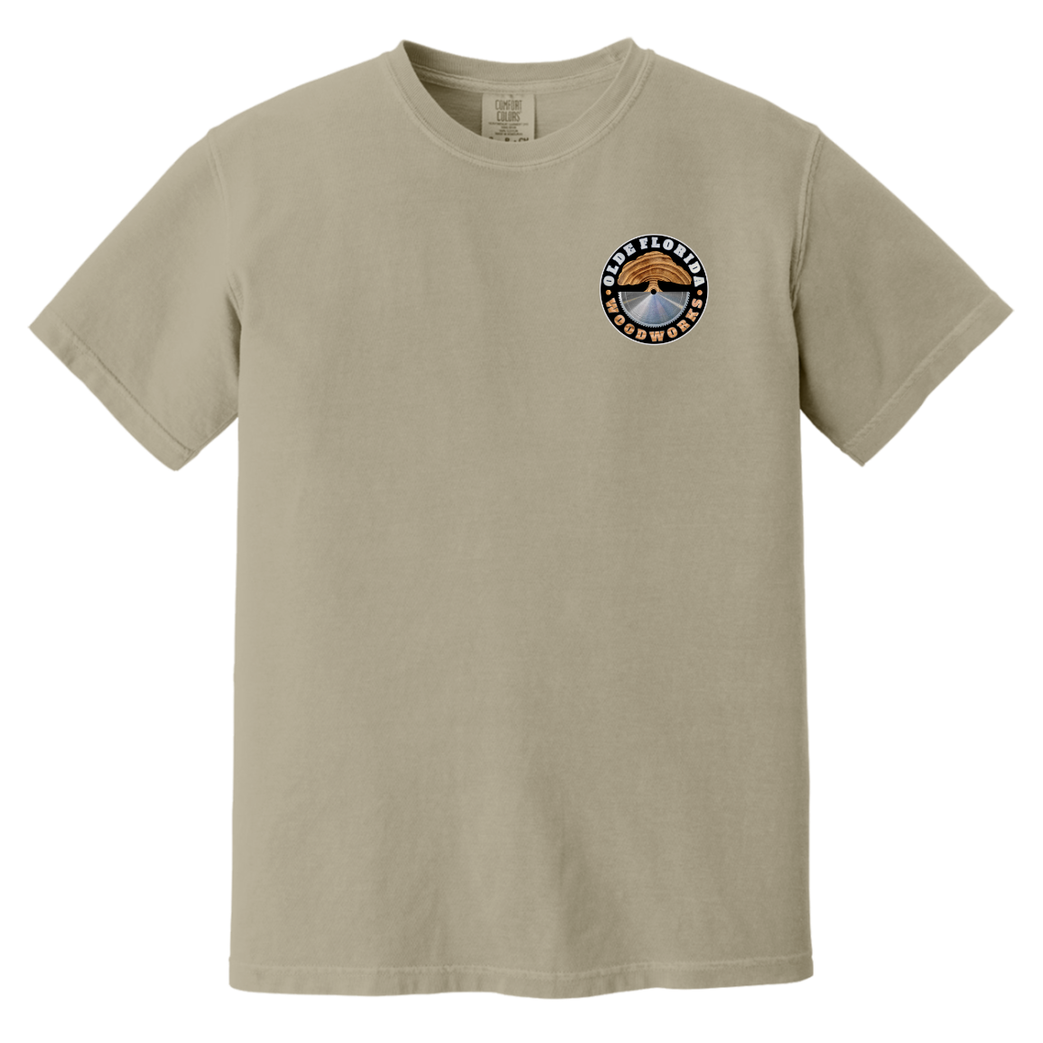 OLDE FLORIDA WOODWORKS CC1717 Heavyweight Garment-Dyed T-Shirt