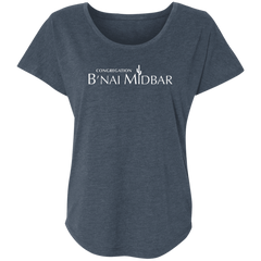 B'nai Midbar NL6760 Ladies' Triblend Dolman Sleeve