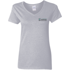 E&F Ladies' 5.3 oz. V-Neck T-Shirt