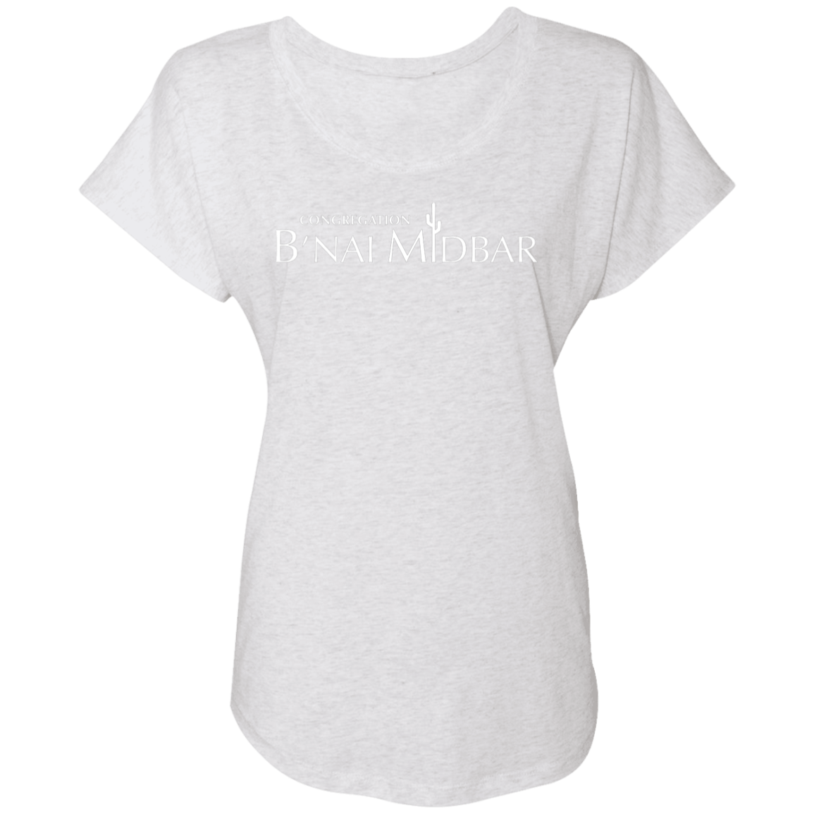 B'nai Midbar NL6760 Ladies' Triblend Dolman Sleeve