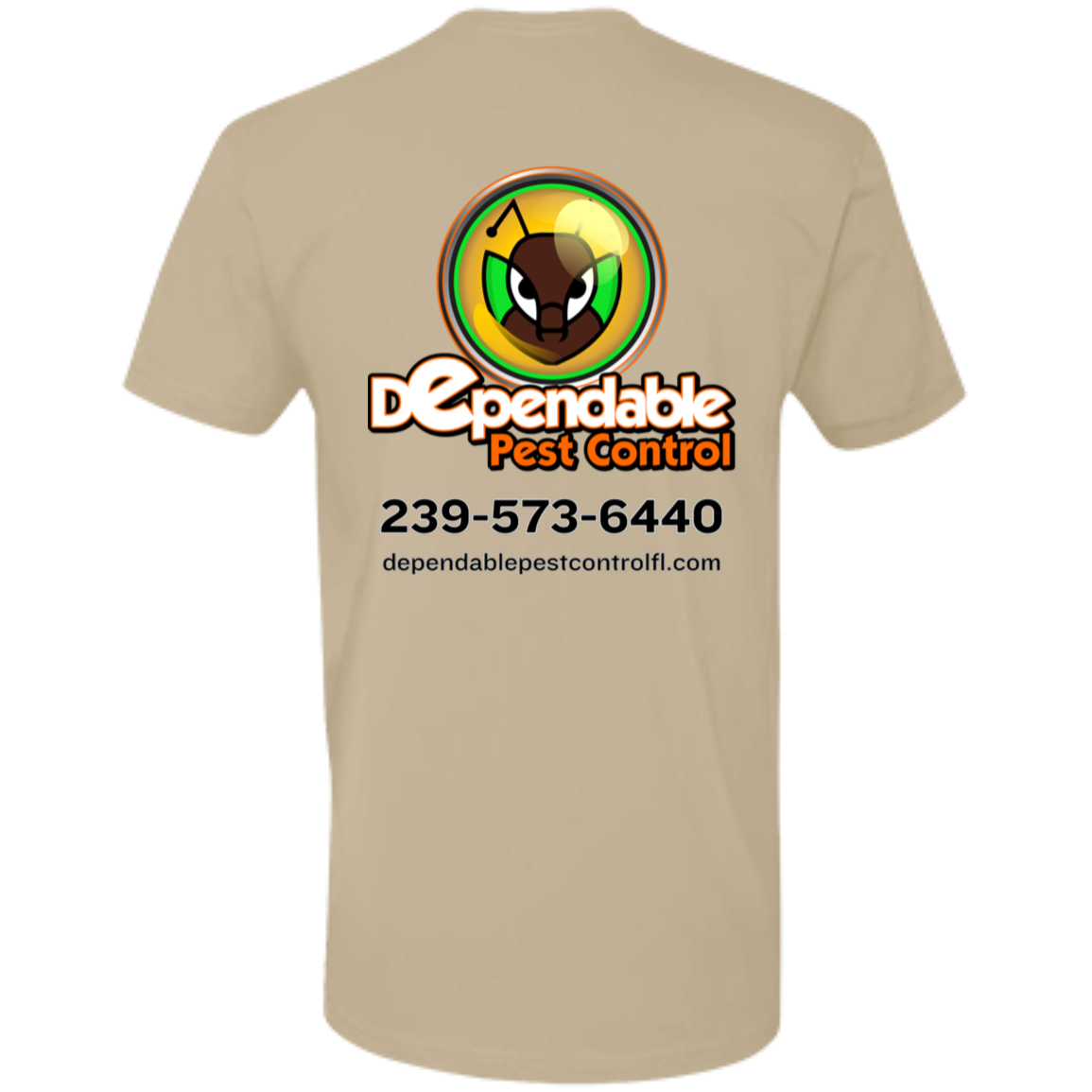 DEPENDABLE PEST CONTROL - NL3600 Premium Short Sleeve T-Shirt