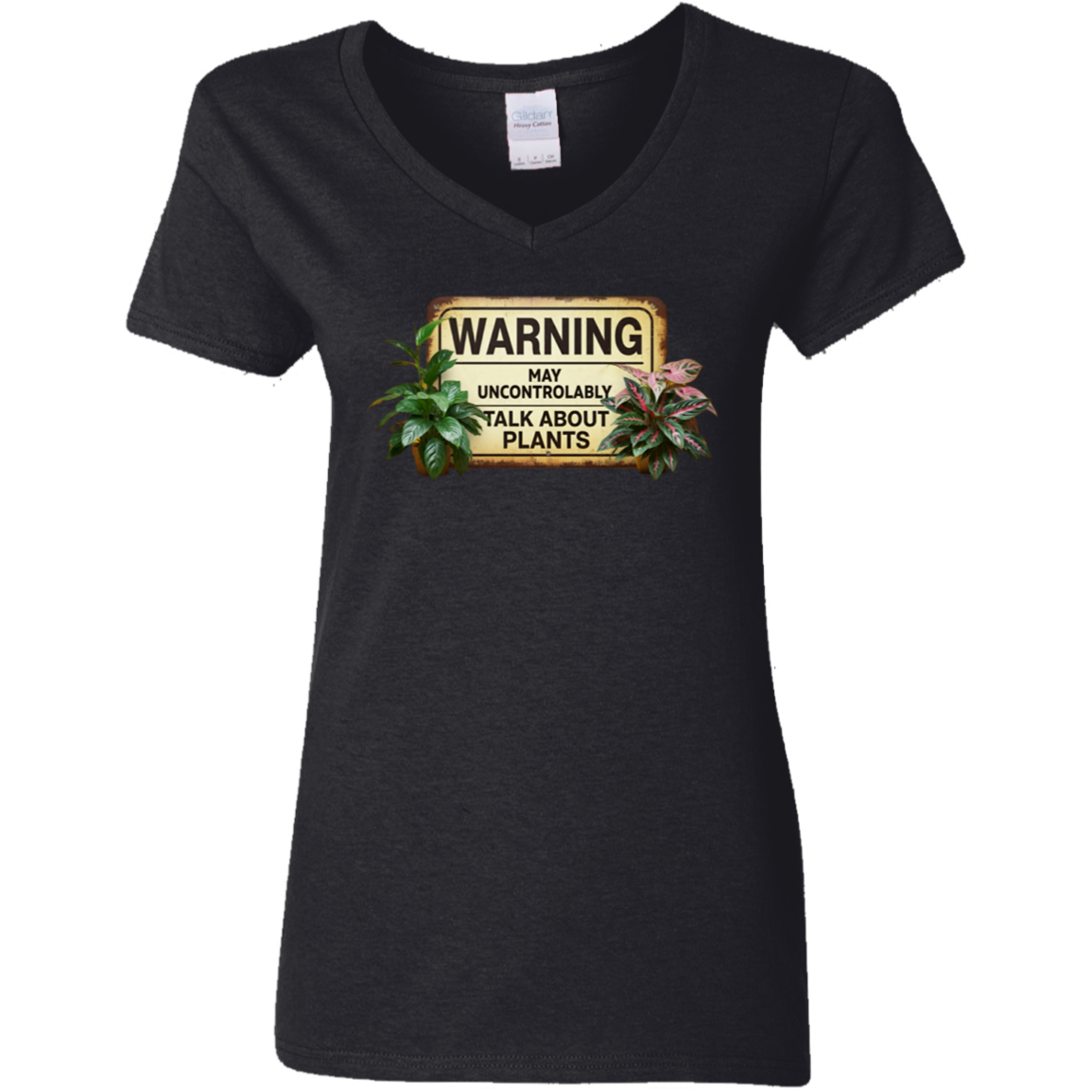 G500VL Ladies' 5.3 oz. V-Neck T-Shirt
