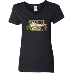 G500VL Ladies' 5.3 oz. V-Neck T-Shirt