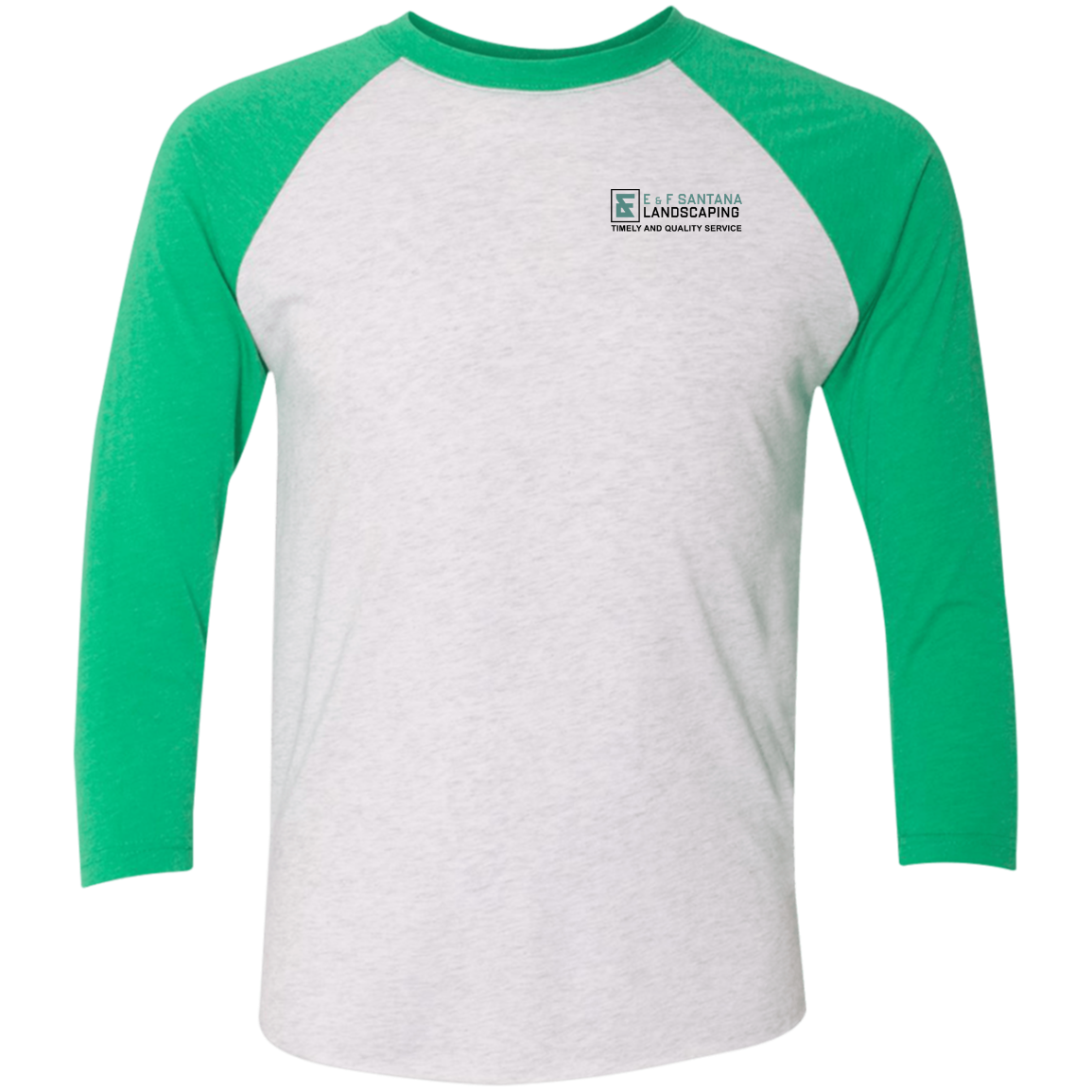 E&F Tri-Blend 3/4 Sleeve Raglan T-Shirt