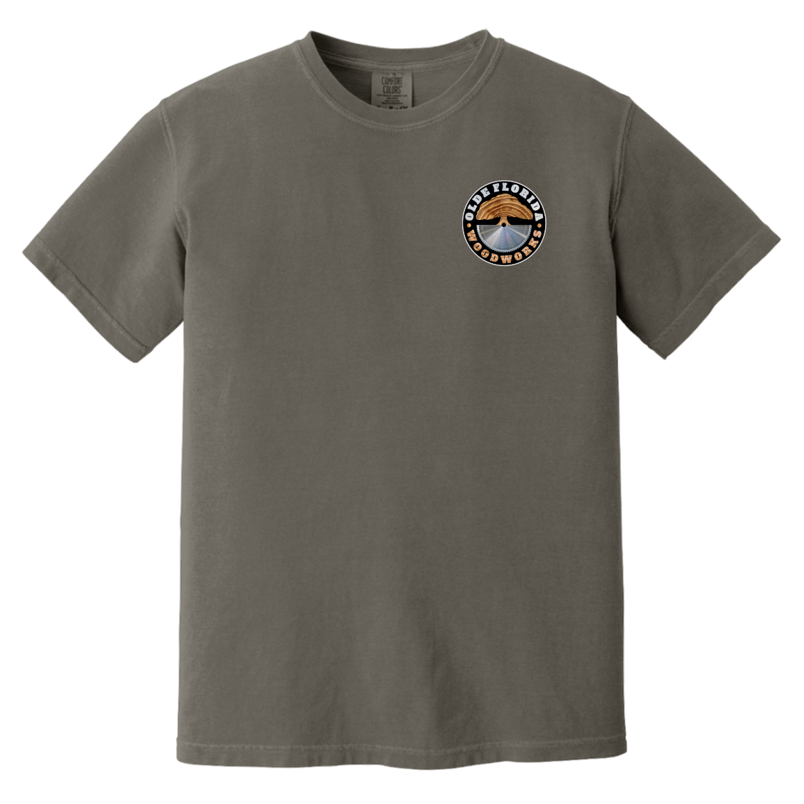 OLDE FLORIDA WOODWORKS CC1717 Heavyweight Garment-Dyed T-Shirt