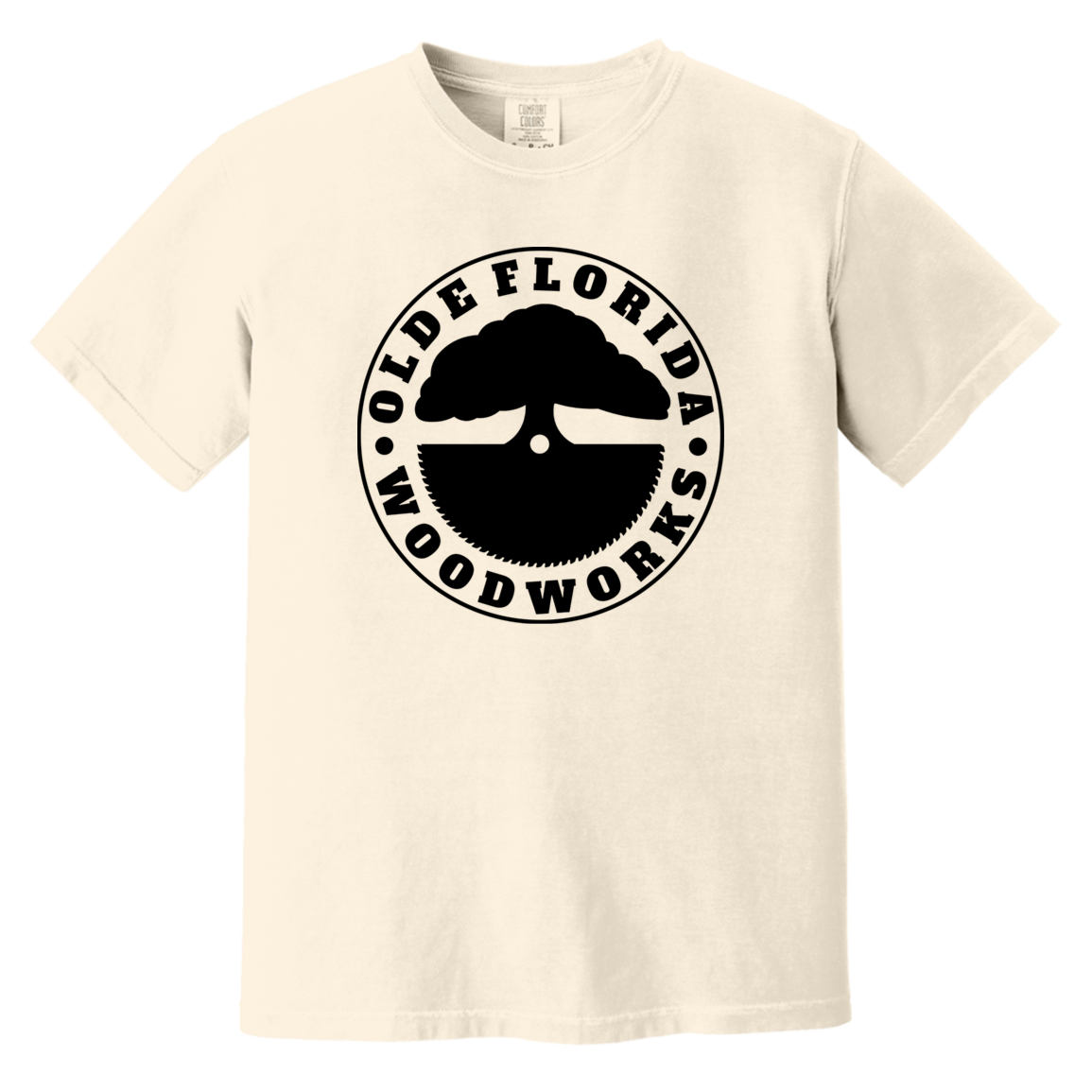 OLDE FLORIDA WOODWORKS CC1717 Heavyweight Garment-Dyed T-Shirt