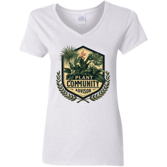 G500VL Ladies' 5.3 oz. V-Neck T-Shirt