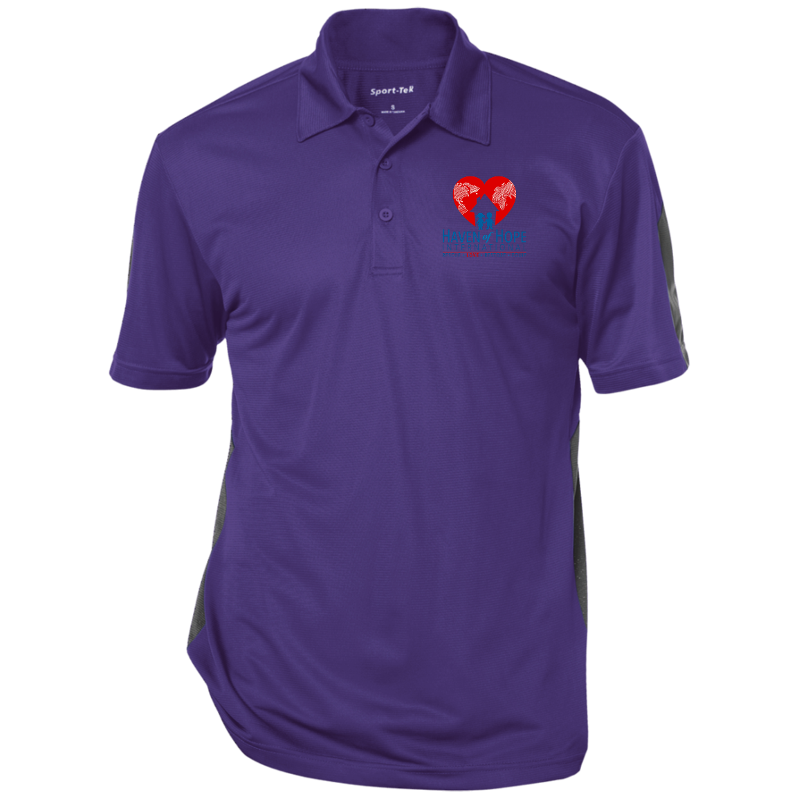 HOHI ST695 Performance Textured Three-Button Polo