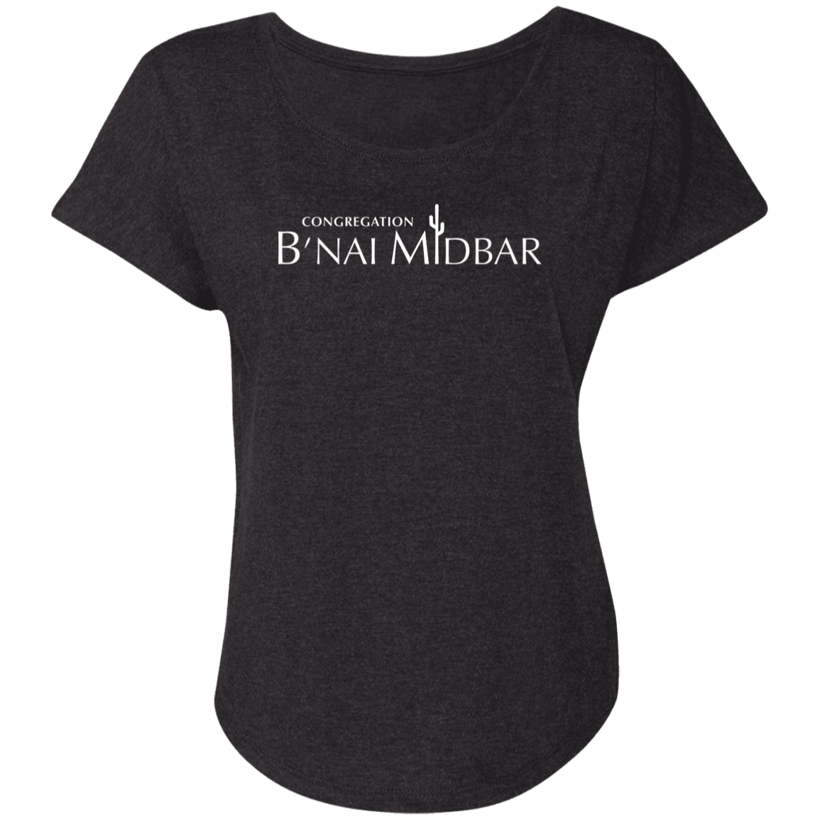 B'nai Midbar NL6760 Ladies' Triblend Dolman Sleeve