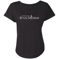 B'nai Midbar NL6760 Ladies' Triblend Dolman Sleeve