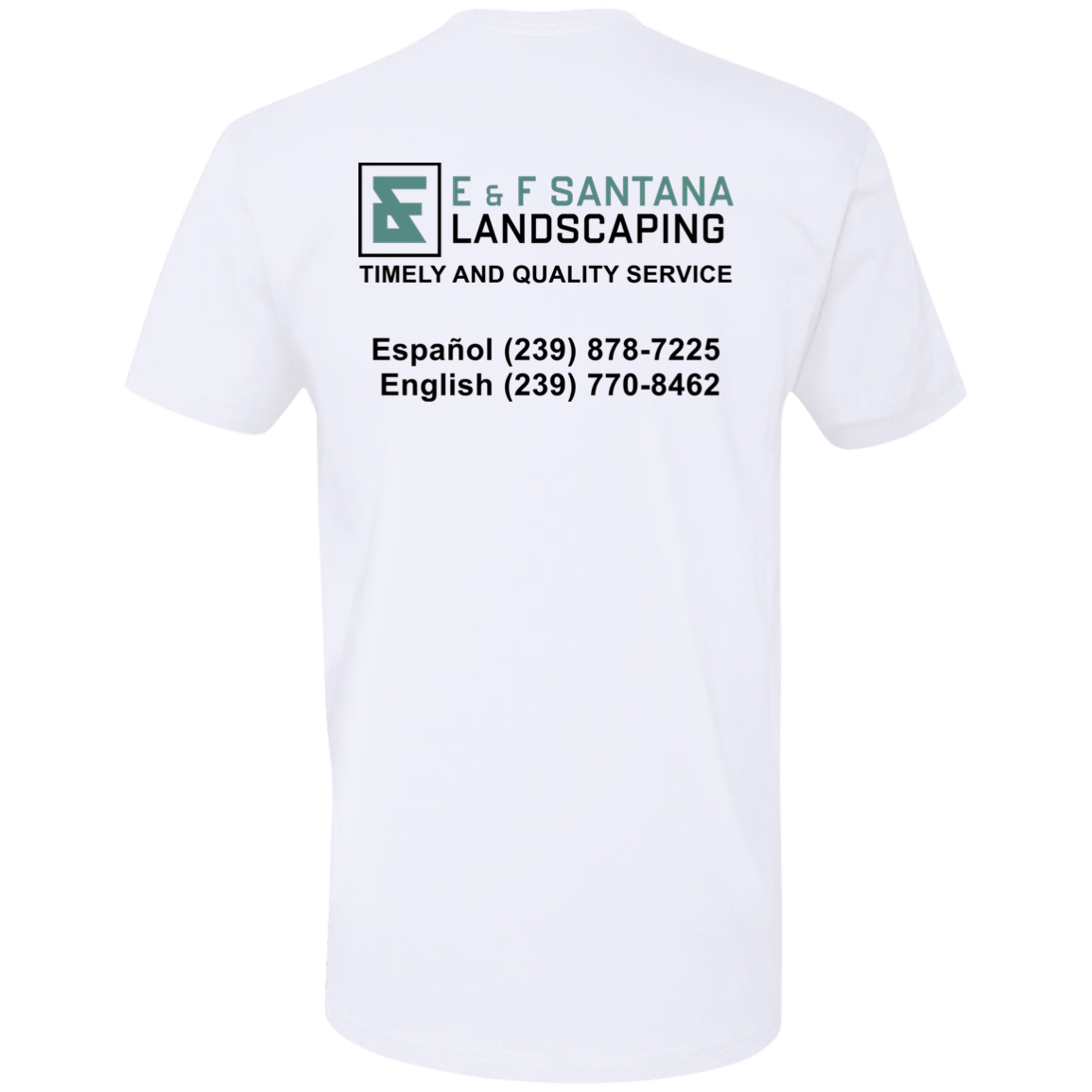 E&F Premium Short Sleeve Tee (Closeout)