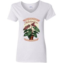 G500VL Ladies' 5.3 oz. V-Neck T-Shirt