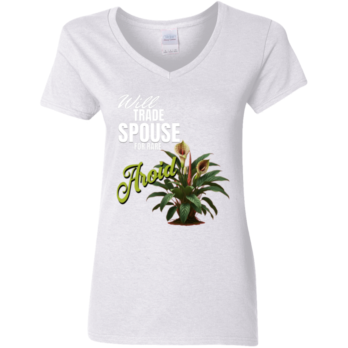 G500VL Ladies' 5.3 oz. V-Neck T-Shirt