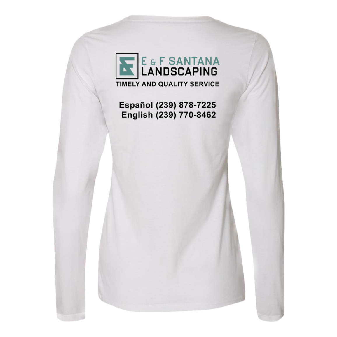 E&F Ladies’ Essential Dri-Power Long Sleeve Tee