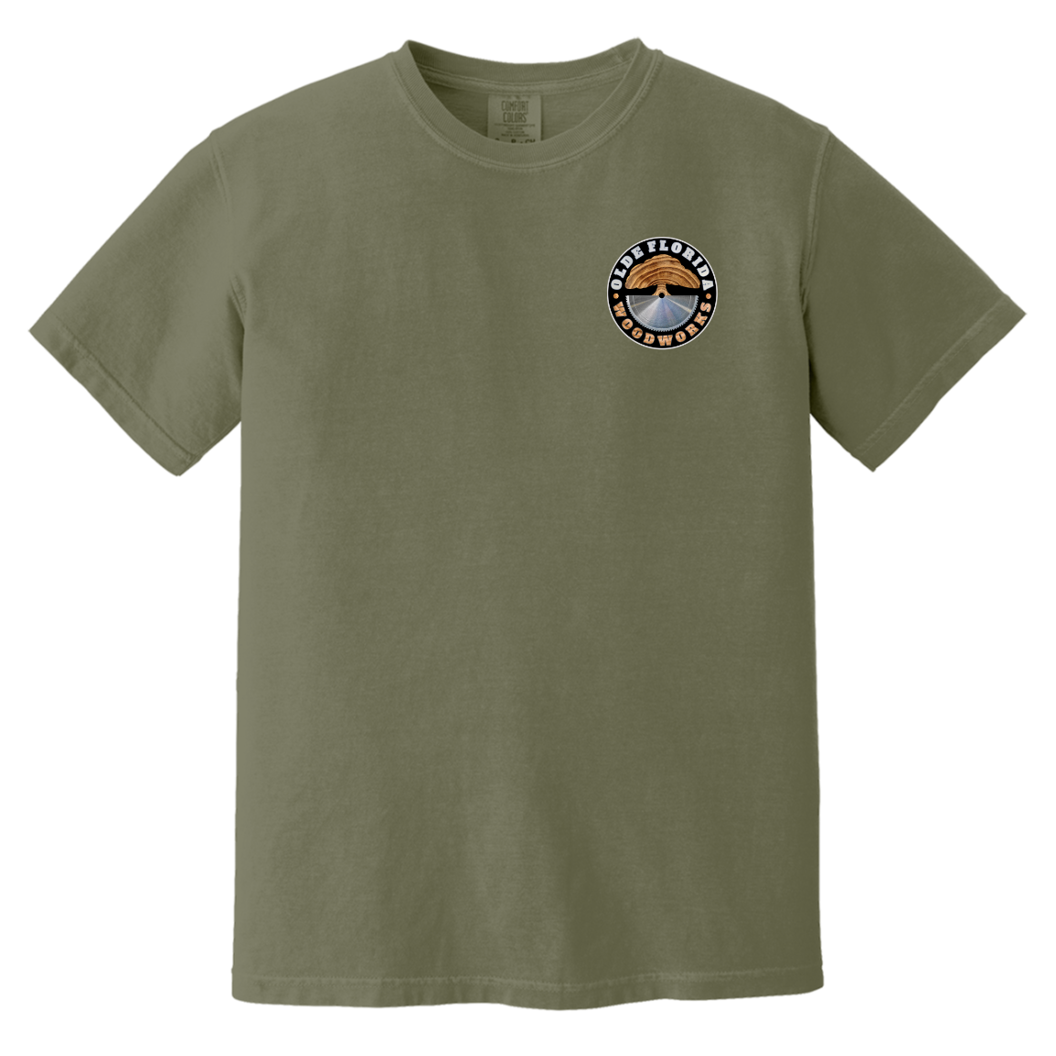 OLDE FLORIDA WOODWORKS CC1717 Heavyweight Garment-Dyed T-Shirt