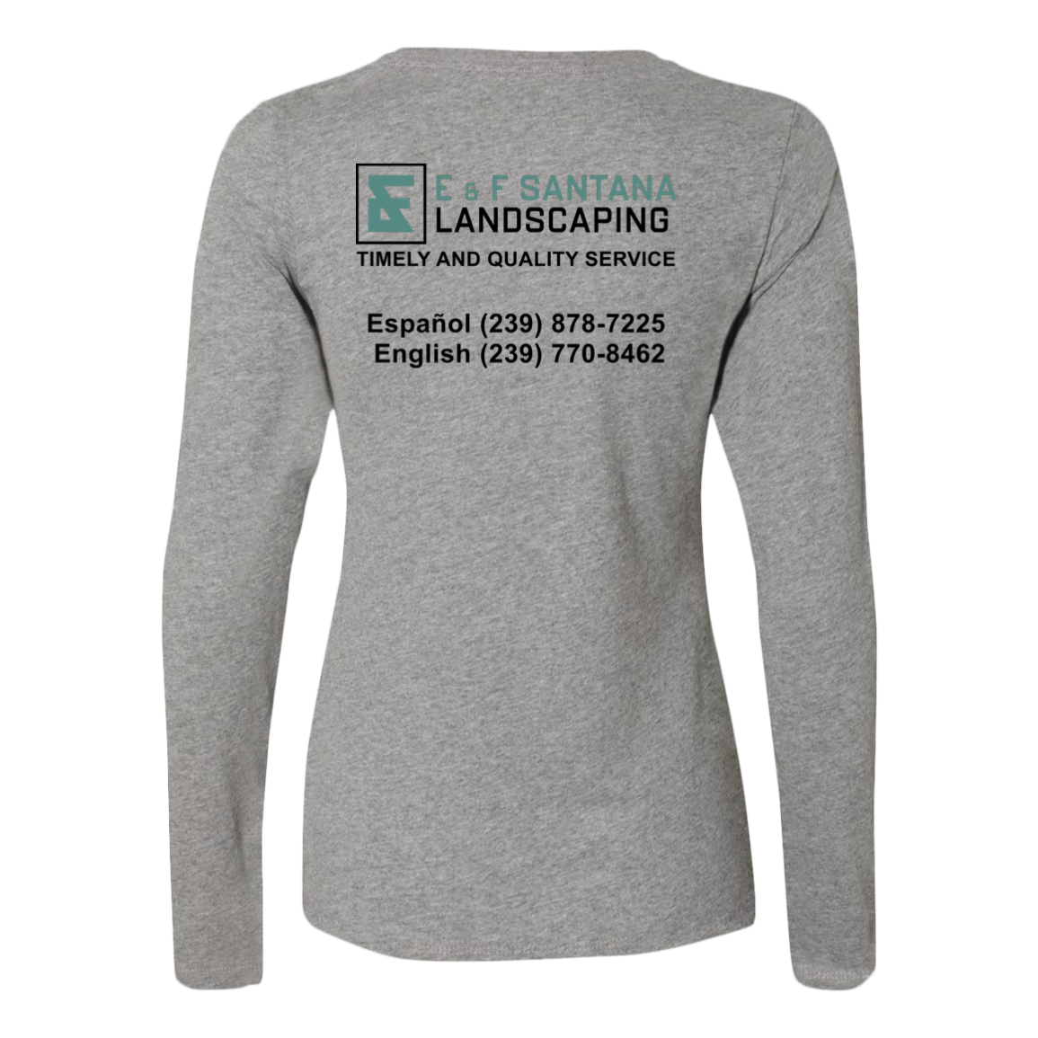E&F Ladies’ Essential Dri-Power Long Sleeve Tee
