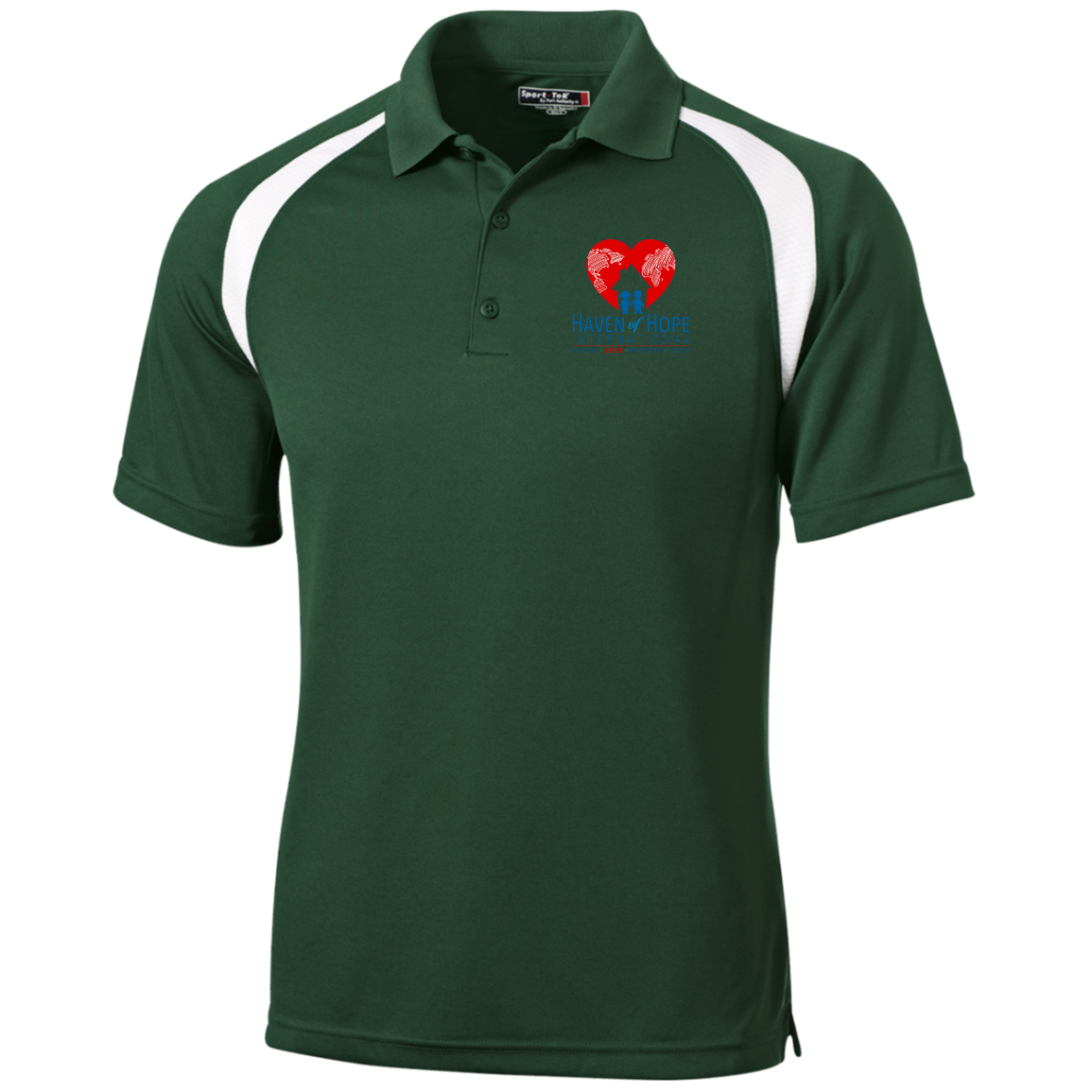 HOHI T476 Moisture-Wicking Tag-Free Golf Shirt