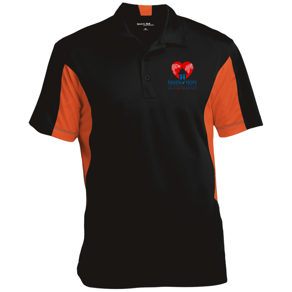 HOHI ST655 Men's Colorblock Performance Polo