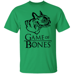 GAME OF BONES FRENCH BULLDOG DOG TEE