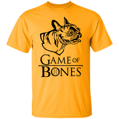 GAME OF BONES FRENCH BULLDOG DOG TEE