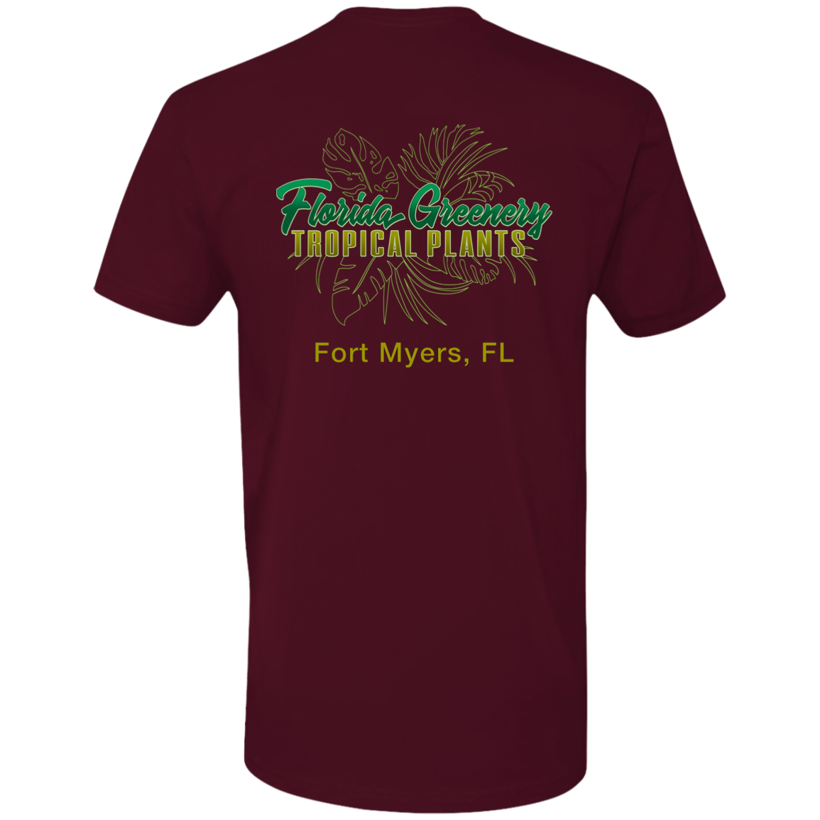 FLORIDA GREENERY NL3600 Premium Short Sleeve T-Shirt